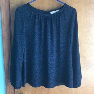 LOFT Printed Blouse